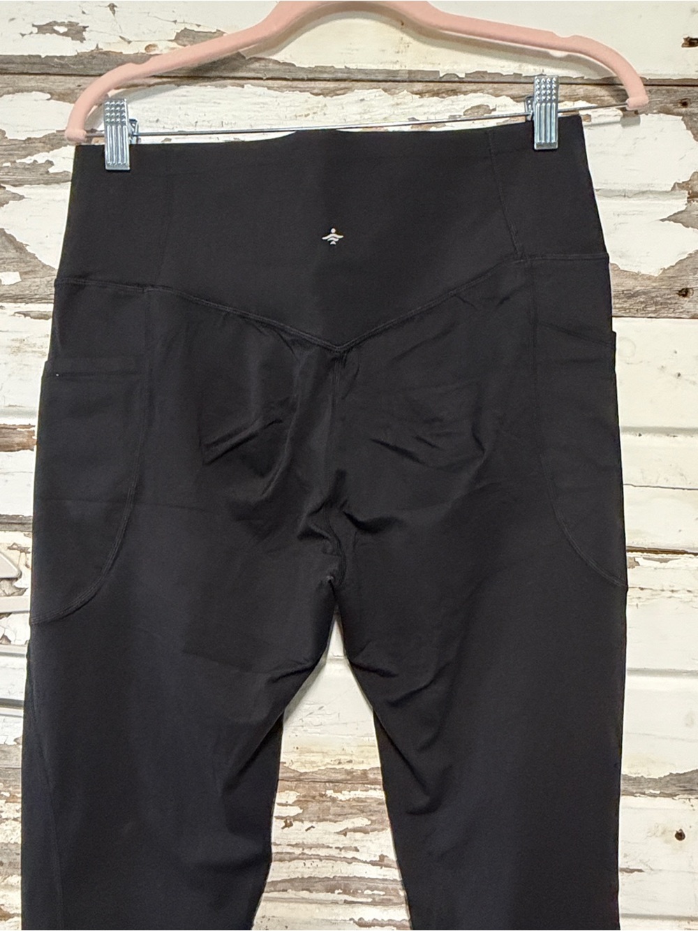Halara UltraSculpt High Waisted Tummy Control Pocket Leggings Black XL ((008